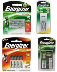 Upto 53% Off on Energiser Ni-MH & Alkaline Batteries below Rs.699 with 1 Yr Warranty @ Amazon (Limited Period Deal)