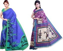 Fancy Sarees below Rs.499 (Up to 90% Off) @ Amazon