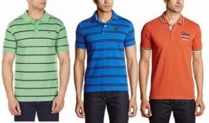 Flat 50% Off + Extra 20% Off on Mens Polo T-Shirts