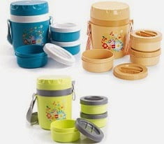 Milton 3 Container Lunch Box for Rs.249 @ Flipkart (Limited Period Deal)