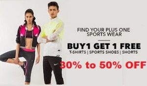 Clothing – Flat 50% Off + Buy 1 Get 1 Free @ Myntra