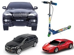 Kids Outdoor Toys & Remote Control Toys- Minimum 50% Off starts from Rs.238 @ Amazon