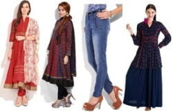 Womens Clothing: Up to 70% off on Ethnic Wear & Western Wear 