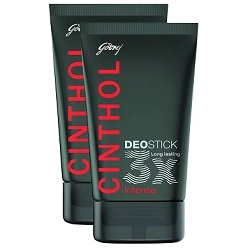 Cinthol Deo Stick for Men, 40g (Pack of 2) for Rs.106 @ Amazon