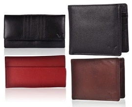 Hidekraft Genuine Leather Wallets & Clutches – Min 50% Off starts from Rs.199 @ Flipkart