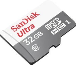 SanDisk Ultra microSD UHS-I Card 32GB, 120MB/s R for Rs.439 @ Amazon