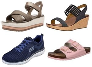 Skechers Footwear: Minimum 50% Off @ Amazon
