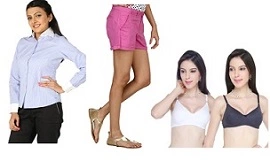 Womens Clothing (Top, Lingeries & more) - Flat 80% Off