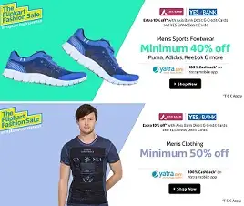 Fashion & Lifestyle Products - Extra 10% Off On Axis Bank Debit / Credit Cards