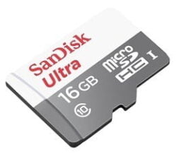 Sandisk U1 A1 98Mbps 16GB Ultra MicroSDHC Memory Card