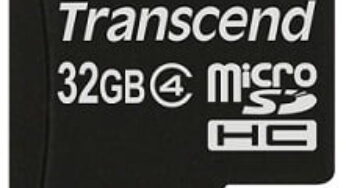 Transcend MicroSD Card 32 GB Class 4 for Rs.468 @ Amazon
