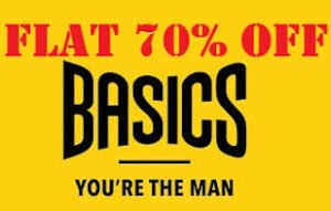 Hot Offer: Flat 70% off on Basics Clothing starts Rs.194 @ Amazon