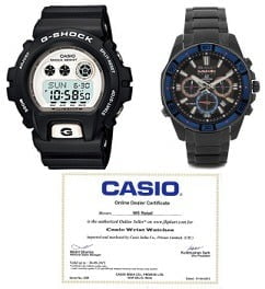 Flat 30% Off on Casio Watches (Enticer, G-Shock, Edifice & more)