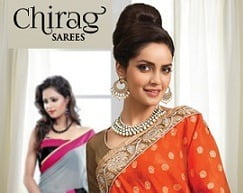 Chirag Designer Sarees: Min 70% Off @ Flipkart (Limited Period Offer)