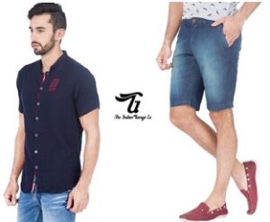 Flat 60% Off on Indian Garage Mens Clothing