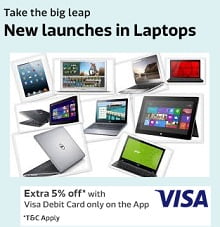New Launches : Laptops (Apple, HP, Dell, Acer, Lenovo, Micromax, i-Ball) with Extra Discount Offer
