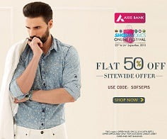 Flat 50% Off on Clothing @ Basicslife (Sitewide Offer)