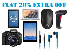 (Back Again) Amazing Offer: Extra 20% Off on Computer, Camera, Mobiles & Accessories @ Amazon