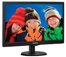 Philips 193V5LSB23 18.5 inch LED Backlit LCD Monitor