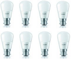 Philips Ace Saver Base B22 2.7-Watt (Pack of 8) for Rs.800 @ Amazon
