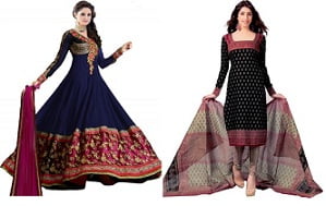 Womens Dress Material (Salwar Kurta & Dupatta) - Min 50% Off