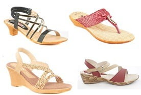 Women Footwear (Heels, Flats, Wedges, Sandals)
