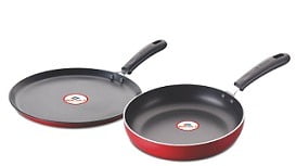 Bajaj Majesty Duo Cookware Set, 2-Pieces, with Free Spatula for Rs.799 (Limited Period Offer)