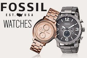 Fossil Watches – Flat 40% Off (Factory Surplus Stock) @ Flipkart