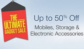 Up to 50% Off on Mobile, Storage Media, Mobile & Computer Accessories