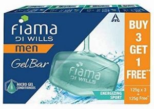 Fiama Di Wills Men Energizing Sport Gel Bar (125g x4) worth Rs.270 for Rs.190 – Amazon
