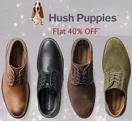 Hush Puppies Mens Footwear - Min 40% Off