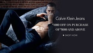 Calvin Klein Imported Men’s Clothing: Get Rs.1000 Extra Off on Min Cart Value of Rs.8999 & more @ Amazon