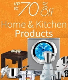 Amazon Great Indian Blockbuster Sale: Home & Kitchen Products Up to 70% Off @ Amazon