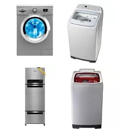 Diwali Offer on Large Appliances : Extra 10% Off + Rs.1000 Amazon Gift card on Min Purchase worth Rs.10000 @ Amazon