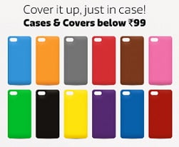 Mobile Covers below Rs.99 @ Flipkart