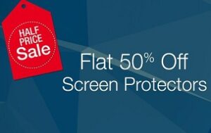Screen Protectors - Flat 50% Off | Tempered Glasses up to 65% Off | Mobile Cases up to 80% Off