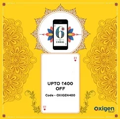 Myntra: Get Rs.400 Off on Min Cart Value of Rs.1299 + Extra 15% Cashback using Oxigen Wallet