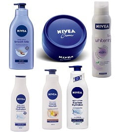 Nivea Skin Care Products - up to 25% Off