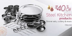 Stainless Steel Kitchen Utensils - Up to 40% Off