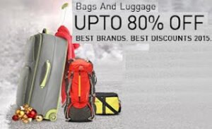 Best Brand Luggage & Bags with Great Discount up to 80% off @ Amazon