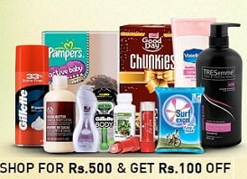 Household Daily Need Products – Shop for Rs.500 & Get Rs.100 Extra Off @ Amazon