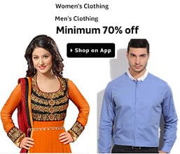 Men & Women Clothing - Minimum 70% Off