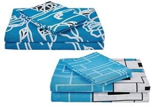 Casa Basics Ezy Collection 144 TC 100% Cotton Double Bedsheet With 2 Pillow Covers worth Rs.1199 for Rs.449 @ Amazon