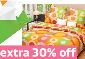 Bedsheets, Towels, Quilts & Blanket, Cushion, Pillow - Extra 30% Off