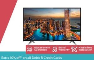 LED TV – 10% Extra Off on Credit / Debit Cards @ Amazon (Valid till 4th Jan’16)