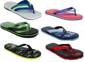 Branded Slippers & Flip Flops up to 60% off @ Amazon