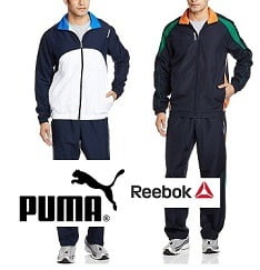 Men’s Tracksuits (Puma & Reebok & more) – Min 50% Off @ Amazon