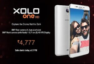 Xolo One HD Mobile for Rs.4777 @ Amazon