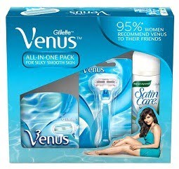 Gillette Venus Gift Pack for Rs.439 @ Amazon