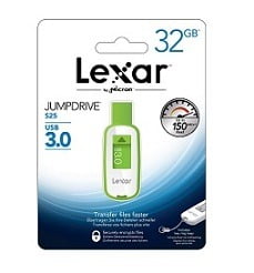 Lexar JumpDrive S25 USB 3.0 32GB High Speed Pen Drive for Rs.447 @ Amazon